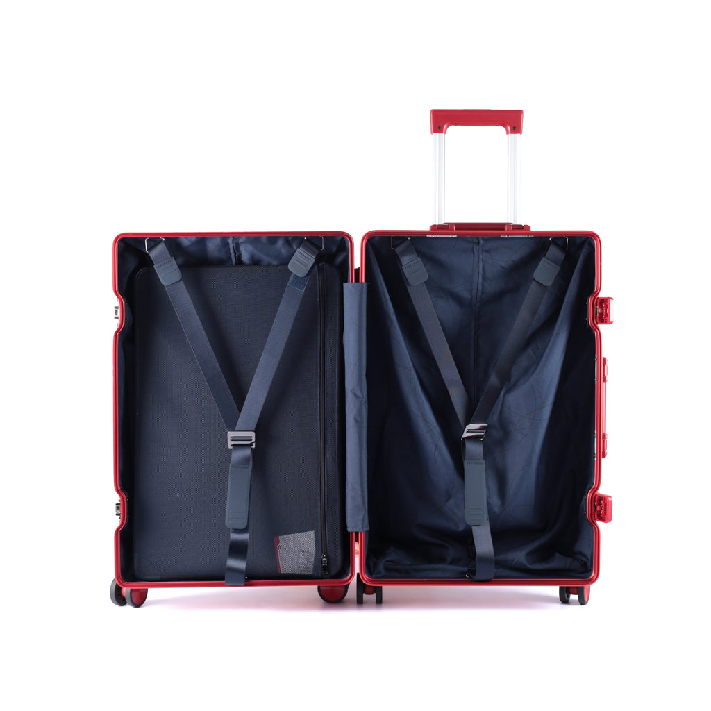 Reo Classic Aluminium Red Luggage
