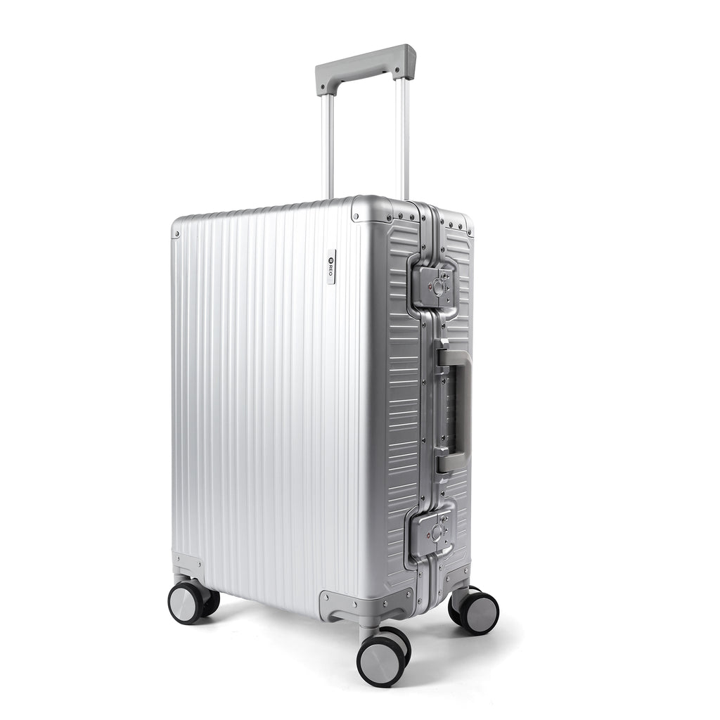 Reo Classic Aluminium Silver Luggage