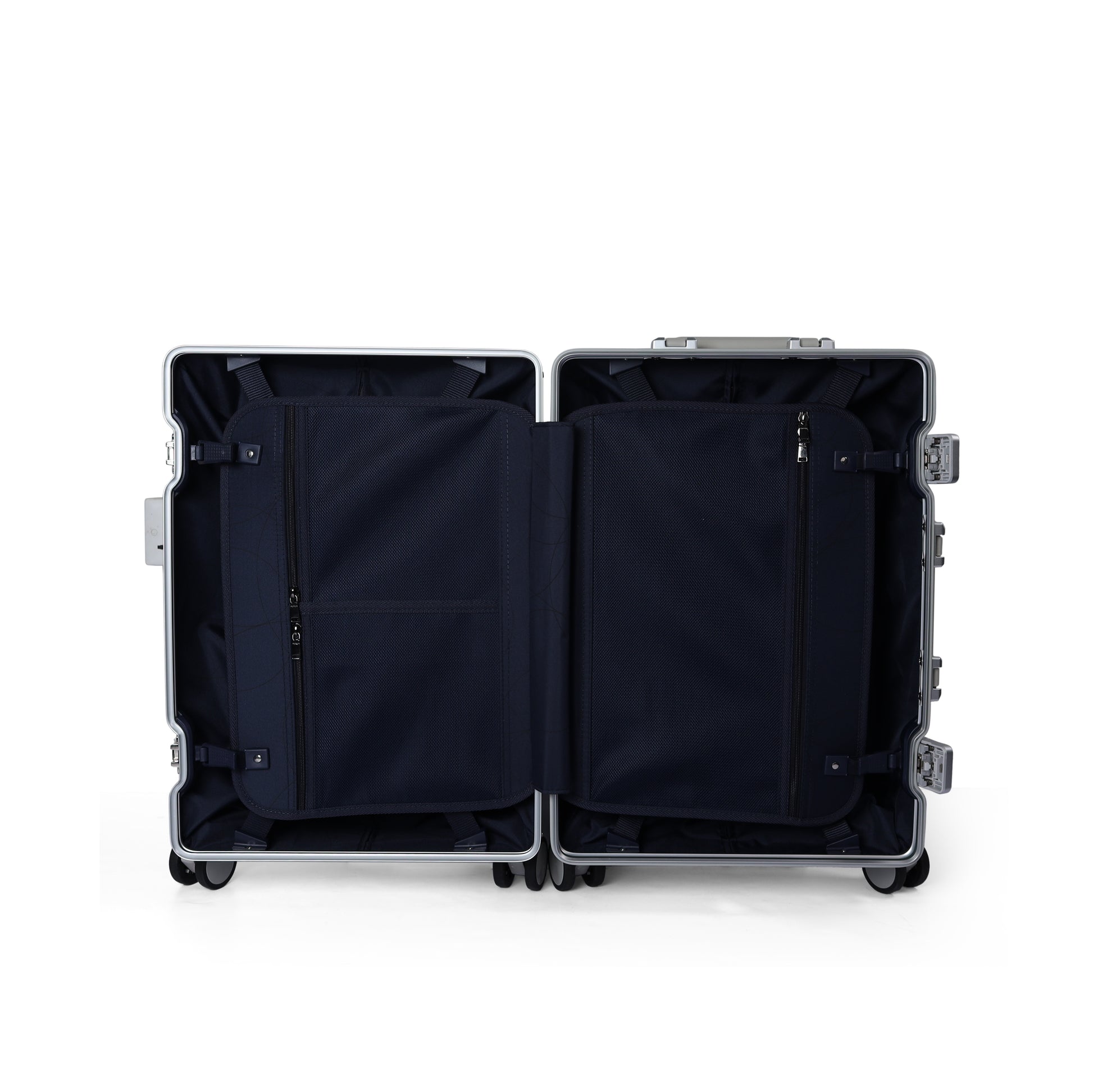 Reo Classic Aluminium Silver Luggage