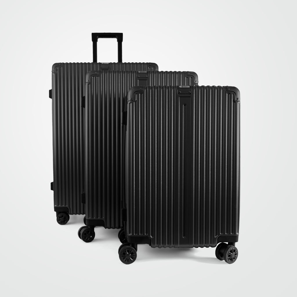 REO Metro Black Polycarbonate Luggage