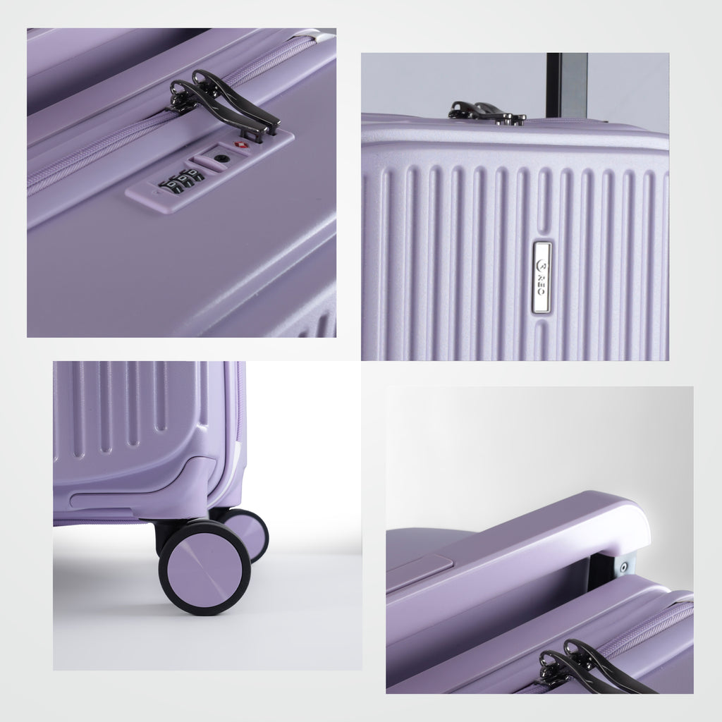 REO Modern Purple Luggage