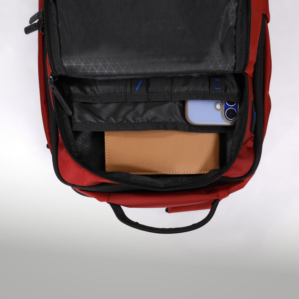 REO Red Minimalist Backpack