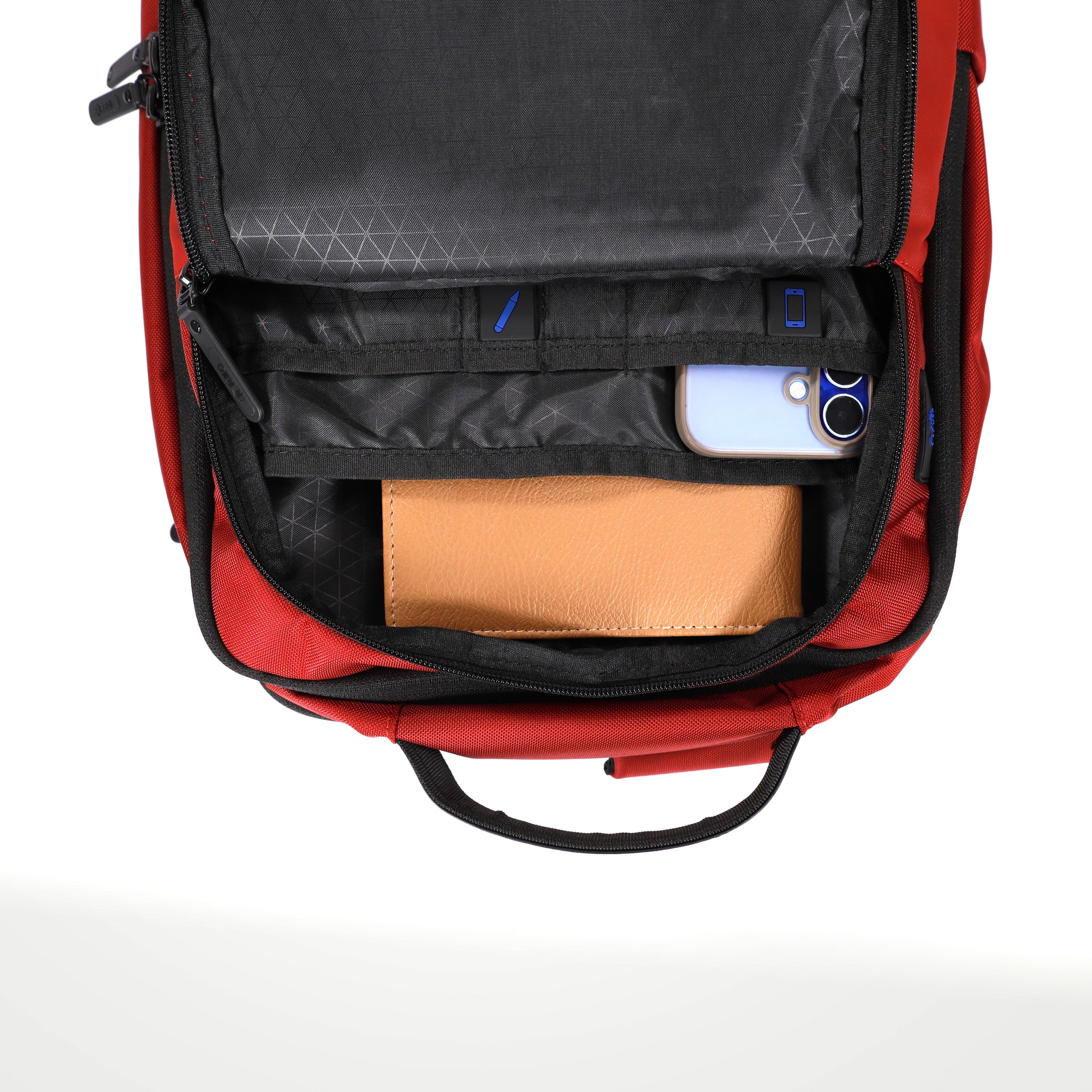 REO Red Minimalist Backpack
