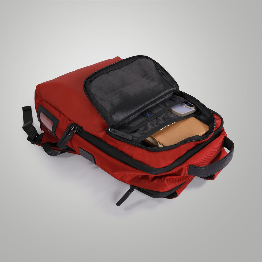 REO Red Minimalist Backpack