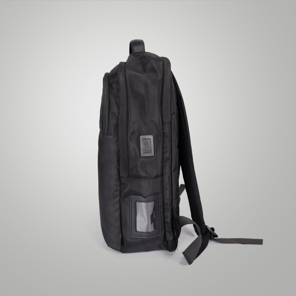 REO Black Minimalist Backpack