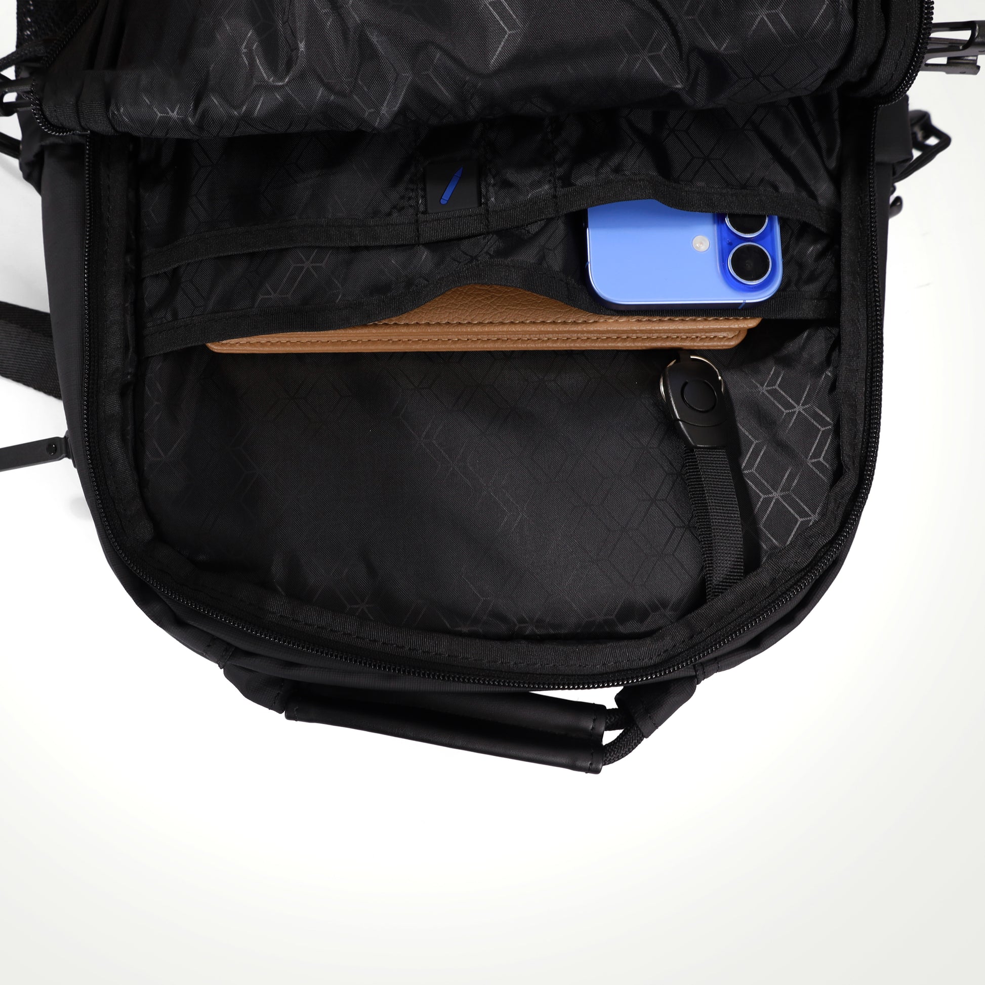 REO Black Minimalist Backpack