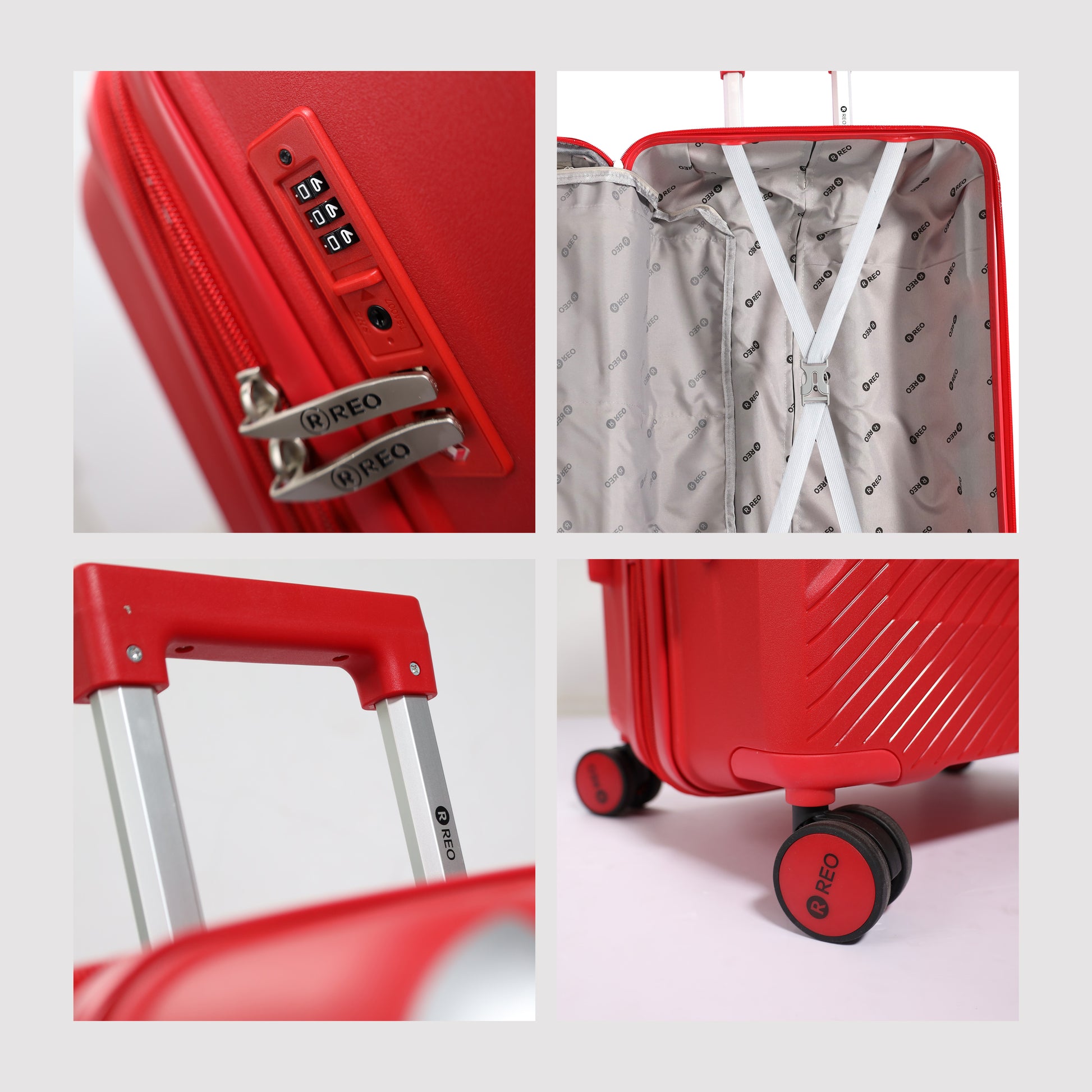REO Premium Hard Shell Luggage