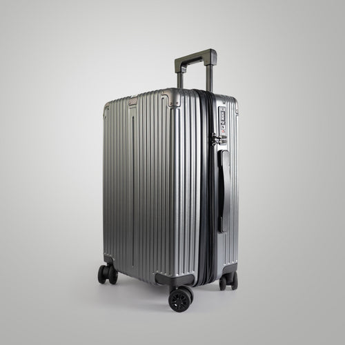 REO Metro Gray Polycarbonate Luggage